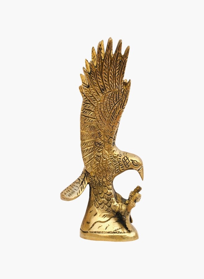 TREE MAISON CORONATING HOMES Vastu Brass Eagle Statue | Size-5 X 8 X 15 Cm | 550 g Weight Approx. | Home Decor Statue | Vastu Idol for Home & Office | Vastu 3D Remedy | Zonal Placement -South-WEST - Image 5